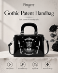 Gothic Skull Skeleton Pattern Small Handbag