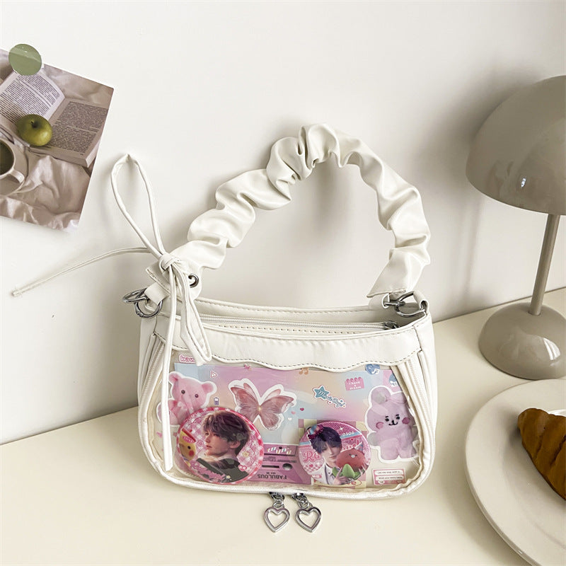Gradient Tie-Dye Ita Bag | Sweet Clear Display Shoulder Underarm Bag